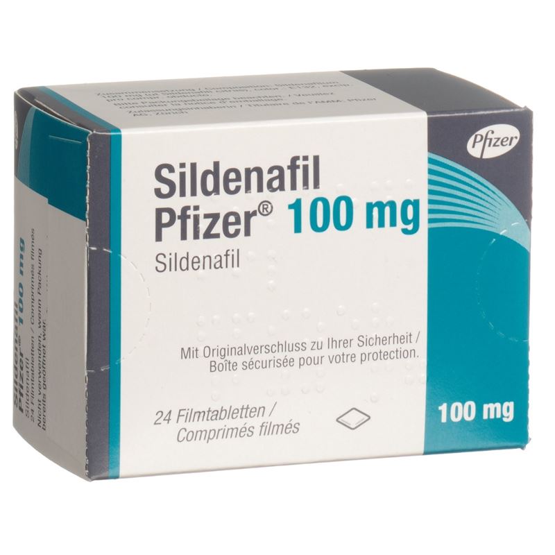 SILDENAFIL Pfizer Filmtabl 100 mg 24 Stk