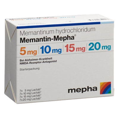 MEMANTIN Mepha Starter 7x5/7x10/7x15/7x20mg 28 Stk