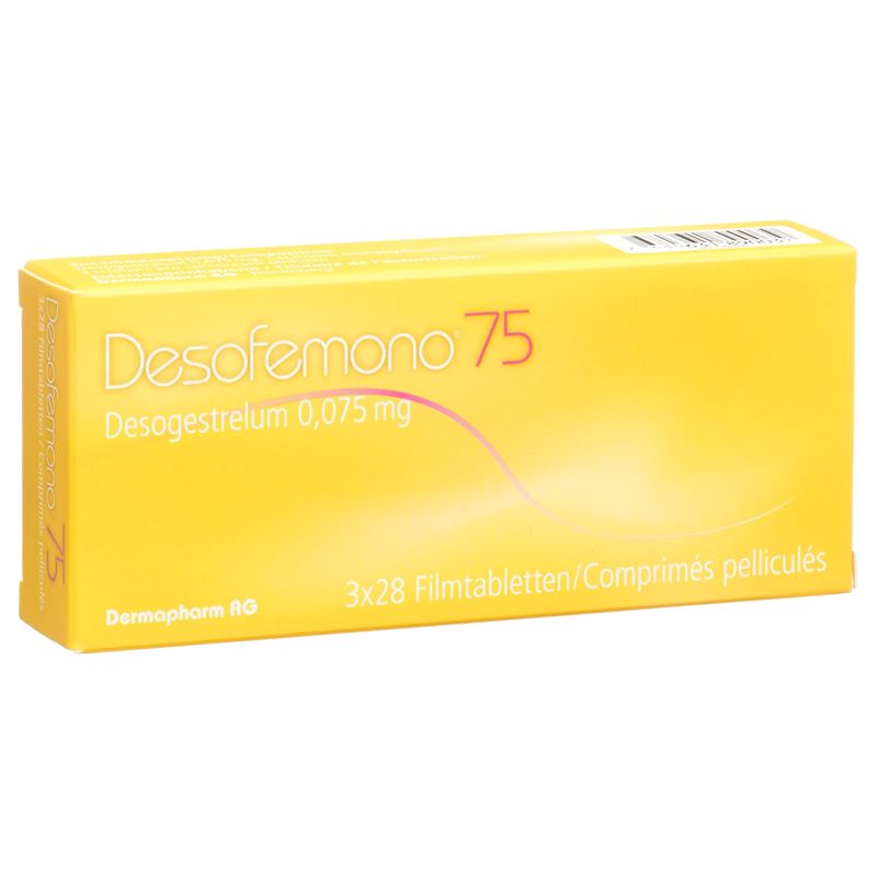 DESOFEMONO Filmtabl 0.075 mg 3 x 28 Stk
