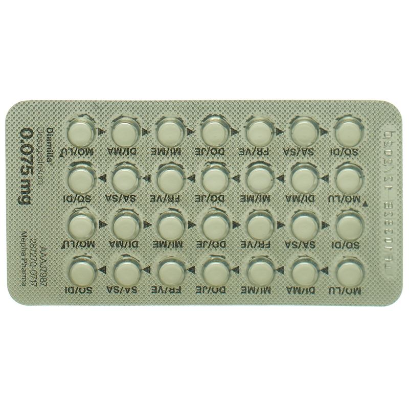 DIAMILLA Filmtabl 0.075 mg 3 x 28 Stk