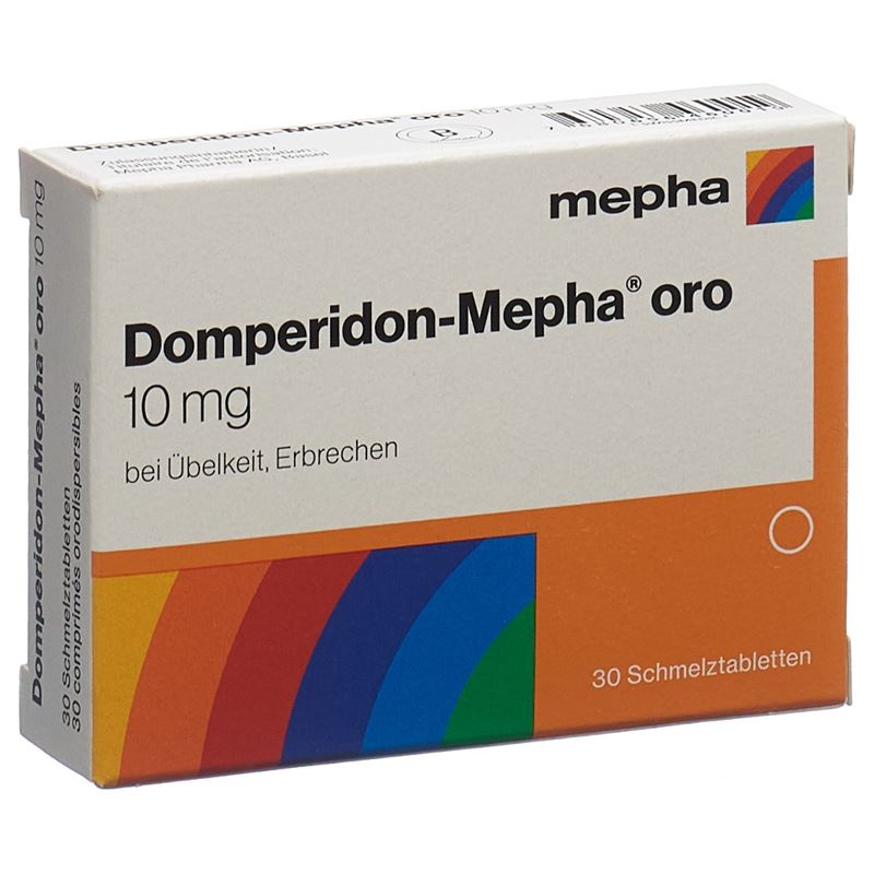 DOMPERIDON Mepha oro Schmelztabl 10 mg 30 Stk
