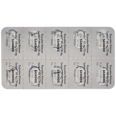 OXYCODON-NALOXON Sandoz 40 mg/20 mg 60 Stk - CONTENTBACK