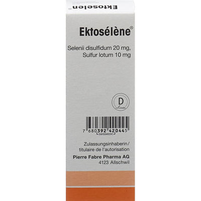 EKTOSELEN Medizinalshampoo Lös Fl 60 ml - PICBACKTOP