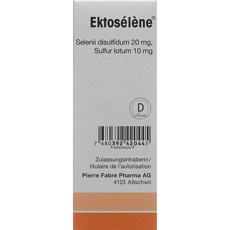 EKTOSELEN Medizinalshampoo Lös Fl 60 ml - PICBACK