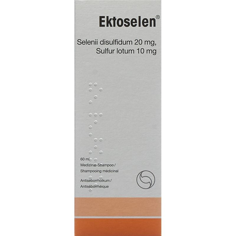 EKTOSELEN Medizinalshampoo Lös Fl 60 ml - PICFRONT