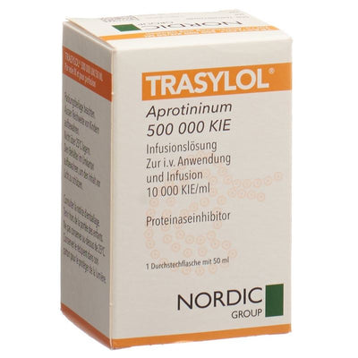 TRASYLOL Inf Lös 500000 KIE Durchstf 50 ml