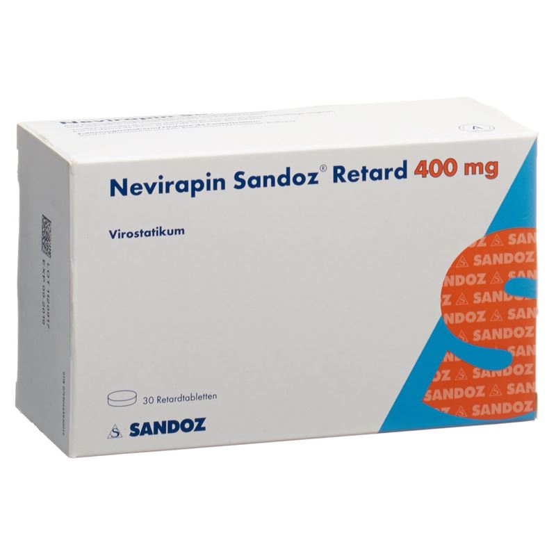 NEVIRAPIN Sandoz Ret Tabl 400 mg 30 Stk