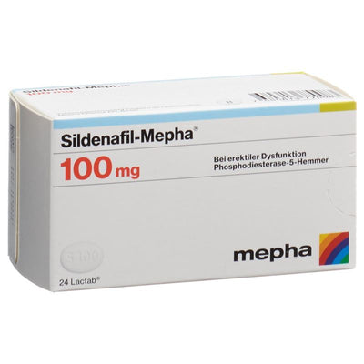 SILDENAFIL Mepha Filmtabl 100 mg 24 Stk