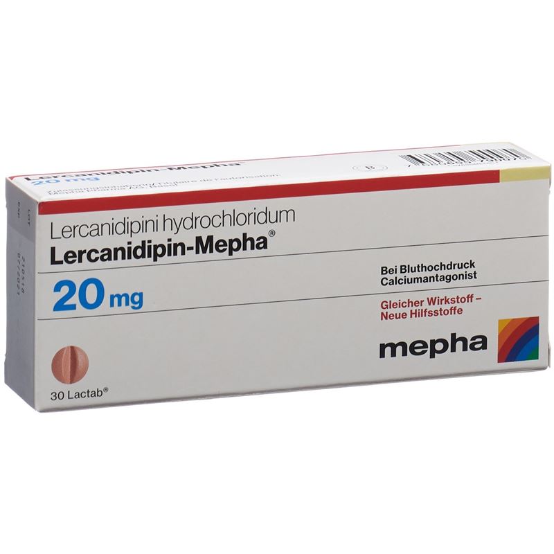 LERCANIDIPIN Mepha Lactab 20 mg 30 Stk