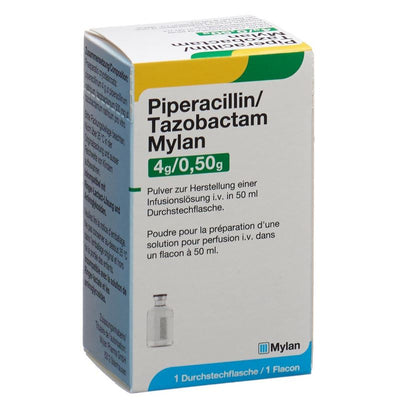 PIPERACILLIN TAZOB. Mylan 4 g/0.5 g Durchstf