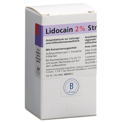 LIDOCAIN Streuli 1 g/50ml Durchstf 50 ml