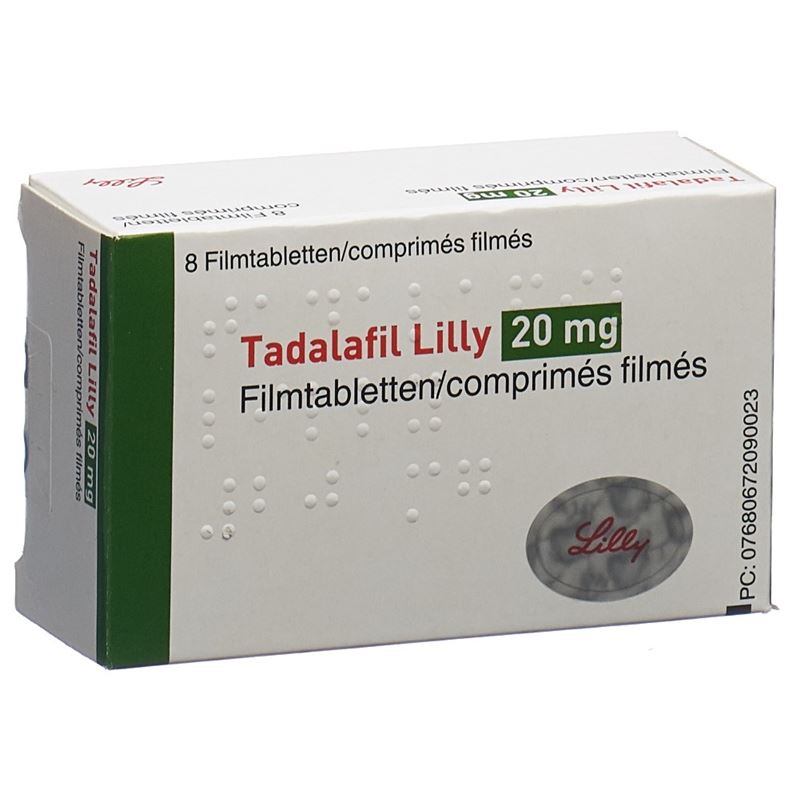 TADALAFIL Lilly Filmtabl 20 mg 8 Stk