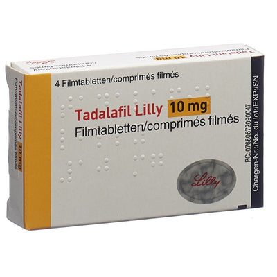 TADALAFIL Lilly Filmtabl 10 mg 4 Stk