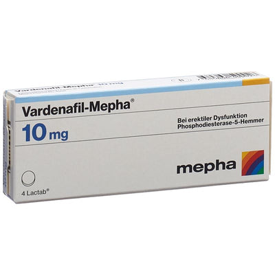 VARDENAFIL Mepha Filmtabl 10 mg 4 Stk