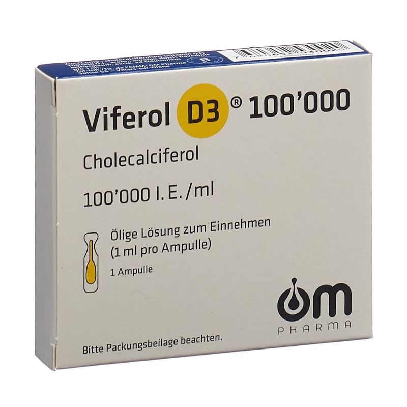 VIFEROL D3 Trink Lös 100000 IE/ml Amp
