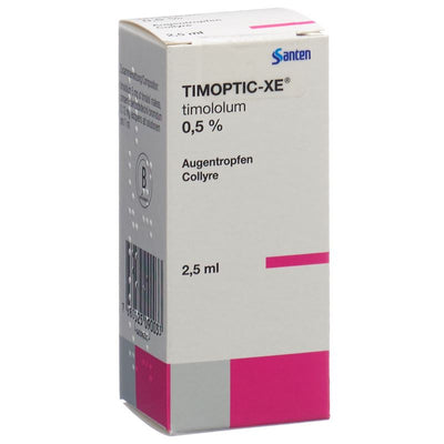 TIMOPTIC-XE Gtt Opht 0.5 % Fl 2.5 ml