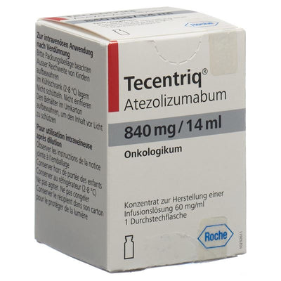 TECENTRIQ Inf Konz 840 mg/14ml Durchstf