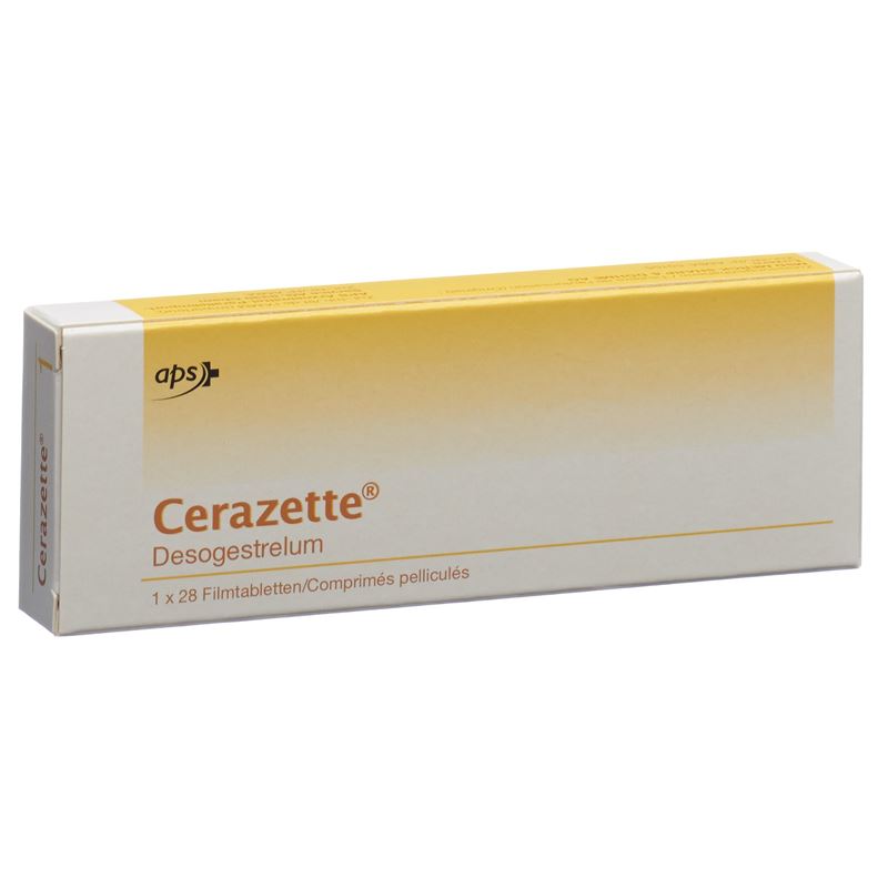 CERAZETTE (PI-APS) Filmtabl 0.075 mg 28 Stk