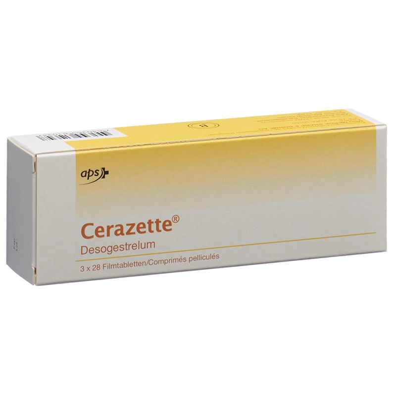 CERAZETTE (PI-APS) Filmtabl 0.075 mg 3 x 28 Stk