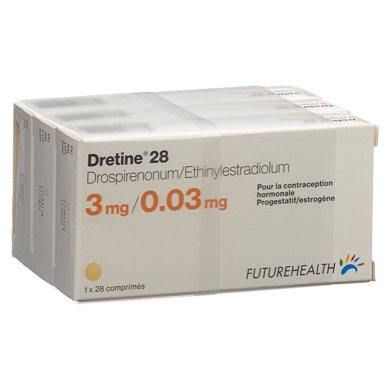 DRETINE 28 Filmtabl 3 x 28 Stk