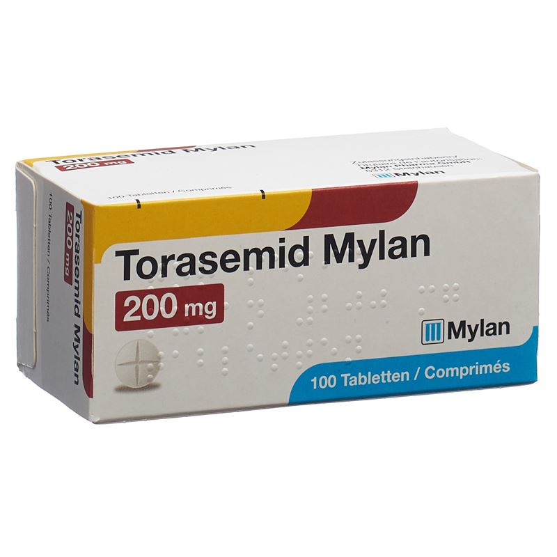 TORASEMID Mylan Tabl 200 mg 100 Stk