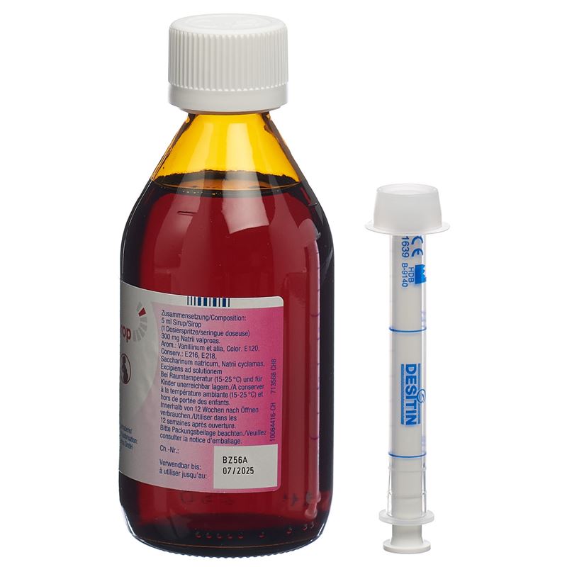 ORFIRIL Sirup 300 mg/5ml m Dosierspritze Fl 250 ml - CONTENTBACK