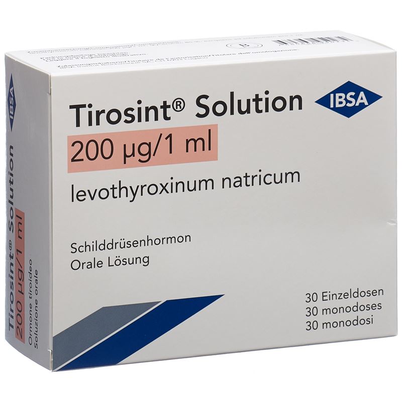 TIROSINT Solution 200 mcg 30 Amp 1 ml