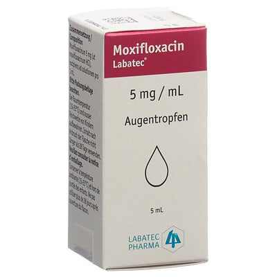 MOXIFLOXACIN Labatec Gtt Opht 5 mg/ml Fl 5 ml
