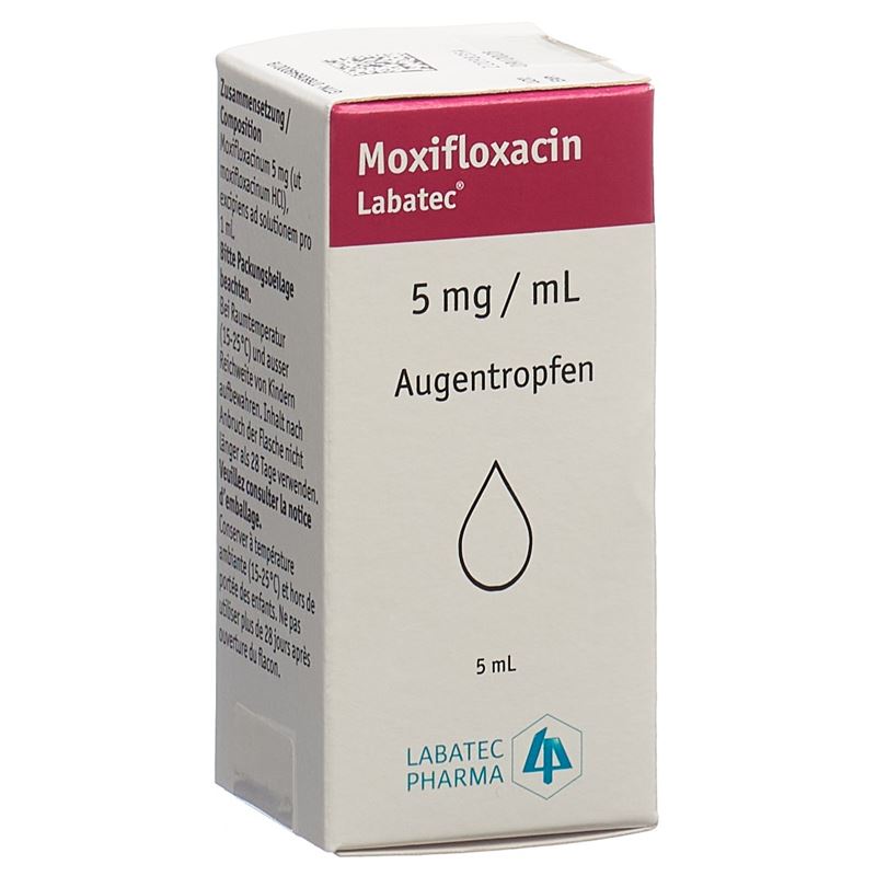 MOXIFLOXACIN Labatec Gtt Opht 5 mg/ml Fl 5 ml