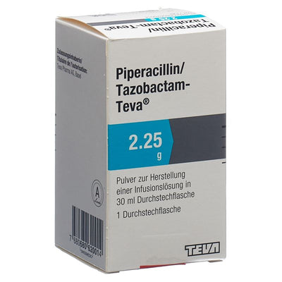 PIPERACILLIN TAZOB. Teva 2.25 g Durchstf