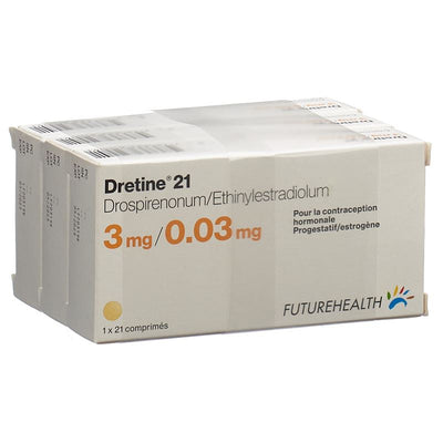 DRETINE 21 Filmtabl 3 x 21 Stk