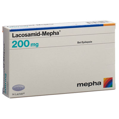 LACOSAMID Mepha Filmtabl 200 mg 14 Stk