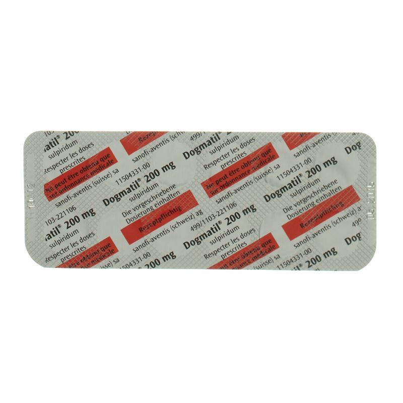 DOGMATIL Tabl 200 mg 12 Stk - CONTENTBACK