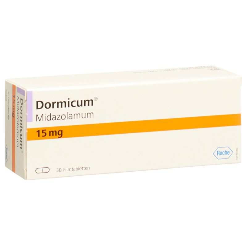 DORMICUM Filmtabl 15 mg 30 Stk