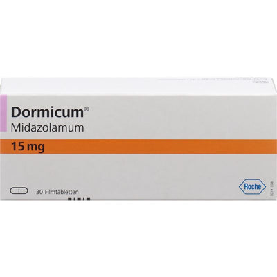 DORMICUM Filmtabl 15 mg 30 Stk - PICFRONTTOP