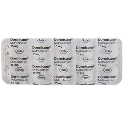 DORMICUM Filmtabl 15 mg 100 Stk - CONTENTBACK